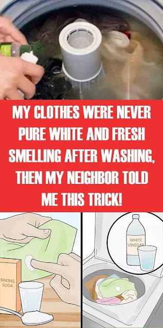 My Clothes Were Not Only Pure White And Smelling Fresh After Washing Then My Neighbor Told Me This Trick