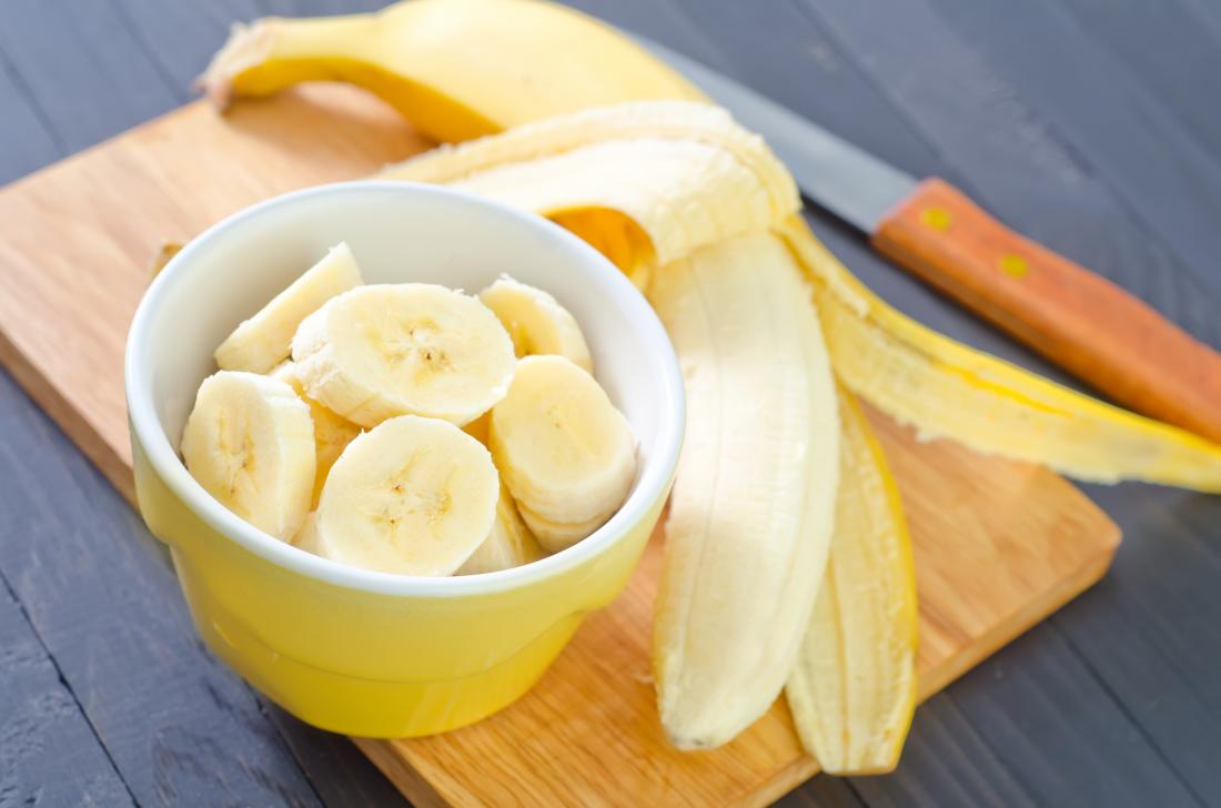 Bananas Chopped Up In A Bowl 1