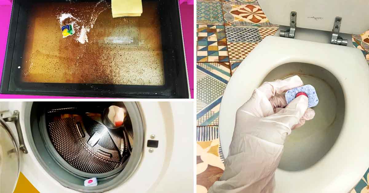 Tablettes Pour Lave Vaisselle Lastuce Magique Pour Nettoyer Tous Les Endroits Les Plus Sales De La Maisfon