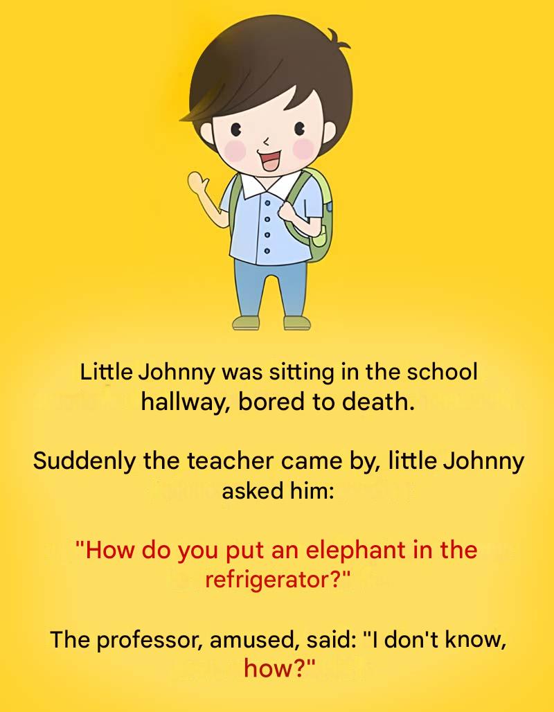 Blague Du Jour Johnny Etait Assis Dans Le Couloir(1)