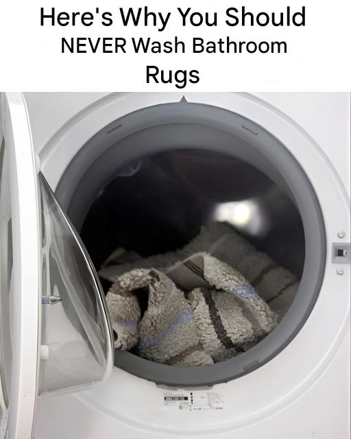 Pourquoi Vous Ne Devriez Pas Laver Les Tapis De Bain Dans La Machine A Laver(1)