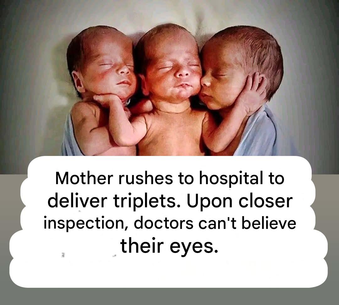 Une Maman Donne Naissance A Des Triples Incroyablement Speciaux(1)