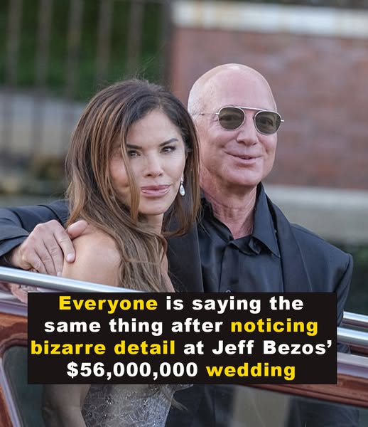 Jeff Bezos 56 Million Wedding Leaves Internet Fixated On One Detail
